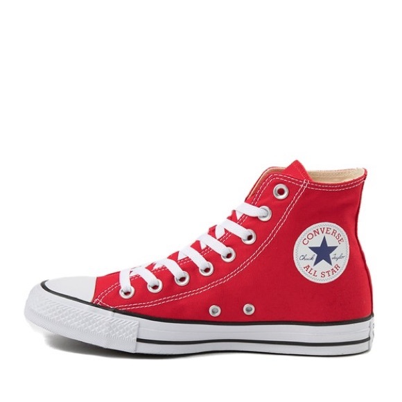 Converse Shoes - Red High Top Converse Sneakers